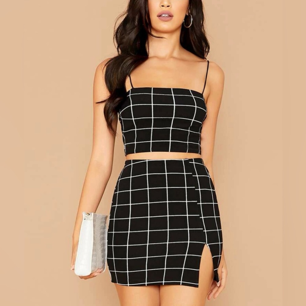 Cami Top & Mini Skirt Set